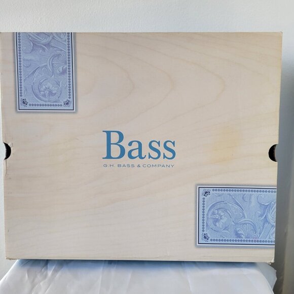 Bass Kodiak Women's 10 Medium Wedge Black Suede Leather Faux Fur Kneehigh Boots - Picture 7 of 12